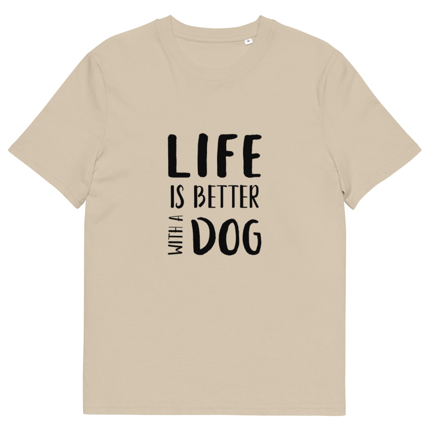 High-Quality Organic Cotton Dog Lover T-Shirt