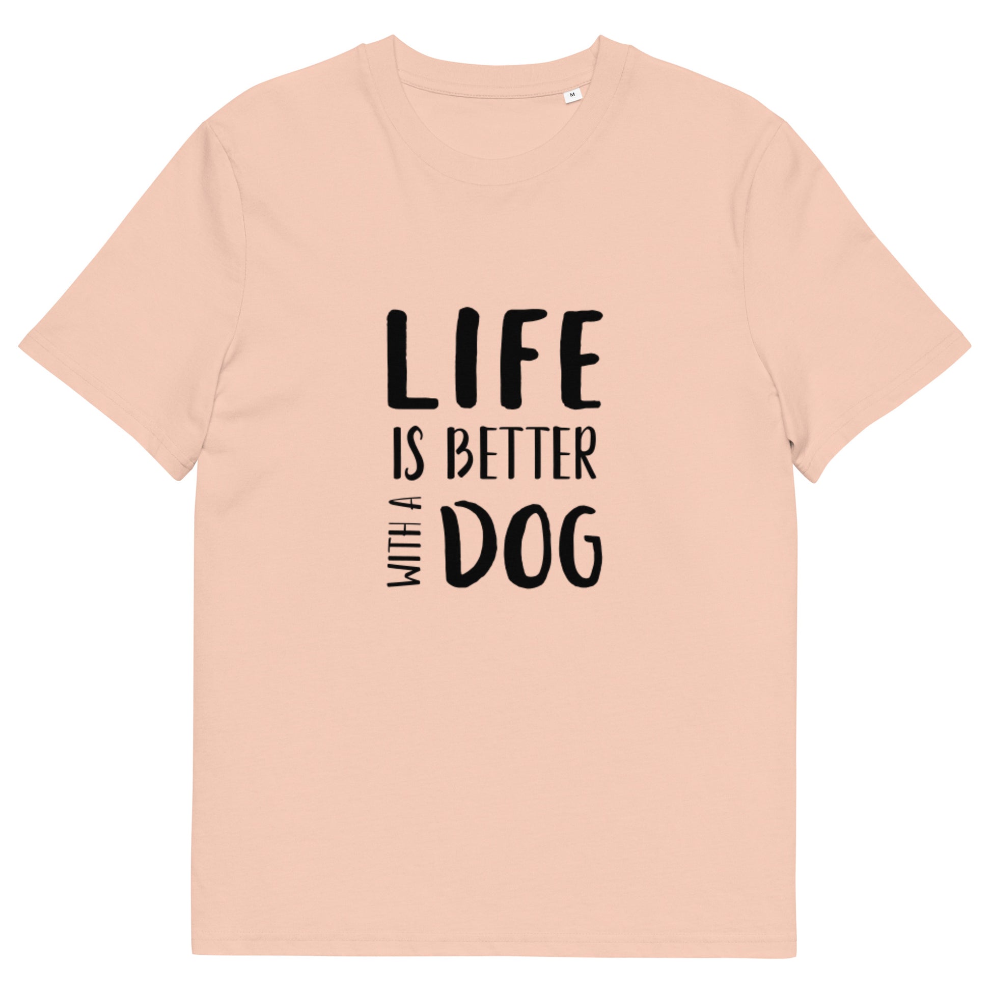 High-Quality Organic Cotton Dog Lover T-Shirt