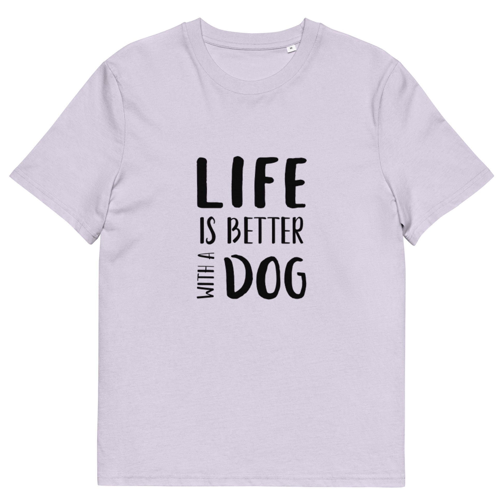 High-Quality Organic Cotton Dog Lover T-Shirt