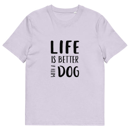 High-Quality Organic Cotton Dog Lover T-Shirt