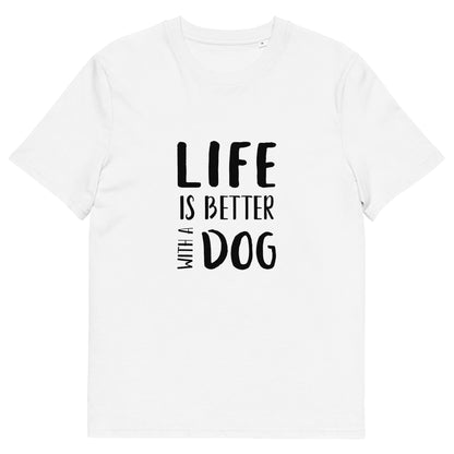 High-Quality Organic Cotton Dog Lover T-Shirt